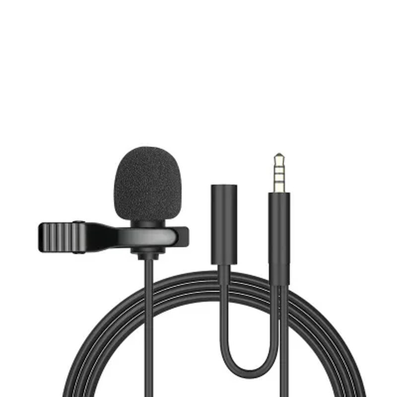 3.5Mm Wired Microfon Mini Microphone Condenser USB Type C Lavalier Clip Professi