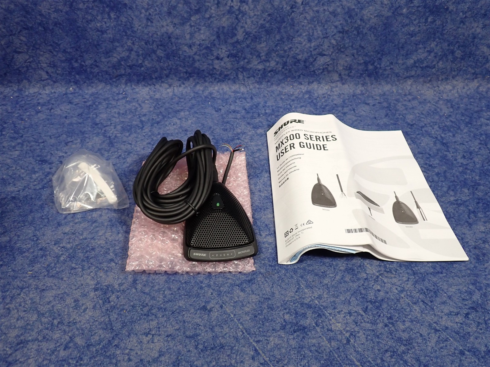 Shure MX392/C Microflex Cardioid Boundary Microphone Back Cable Exit (G93)