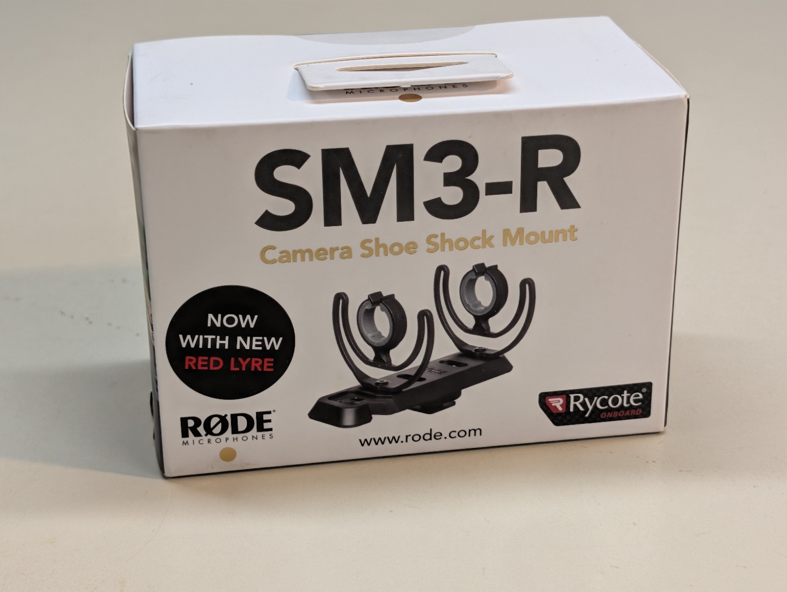 Rode SM3-R Rycote Lyre Camera Shoe Microphone Shock Mount NEW IN PACKAGE