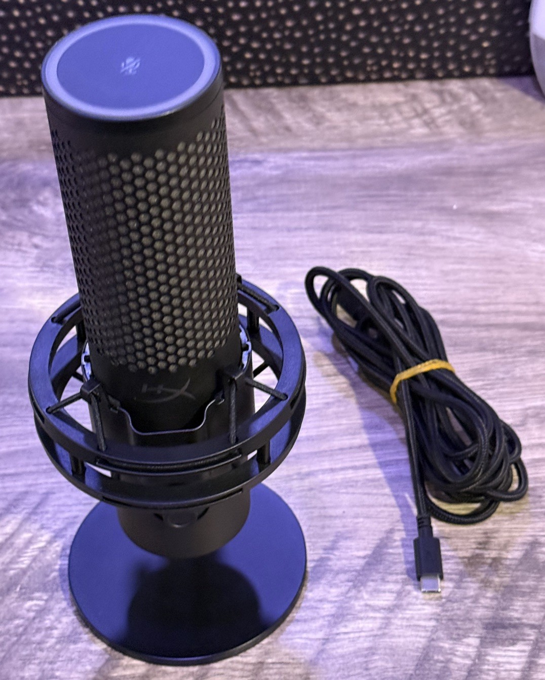 HyperX QuadCast 2 S USB Microphone RGB Lighting Creators Streaming & Podcasting
