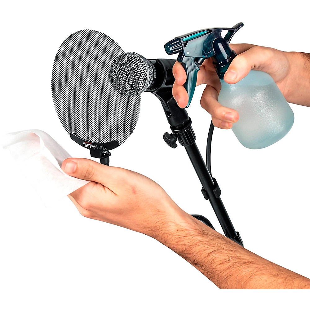 Gator Metal Screen Pop Filter with 12.4Inch Gooseneck