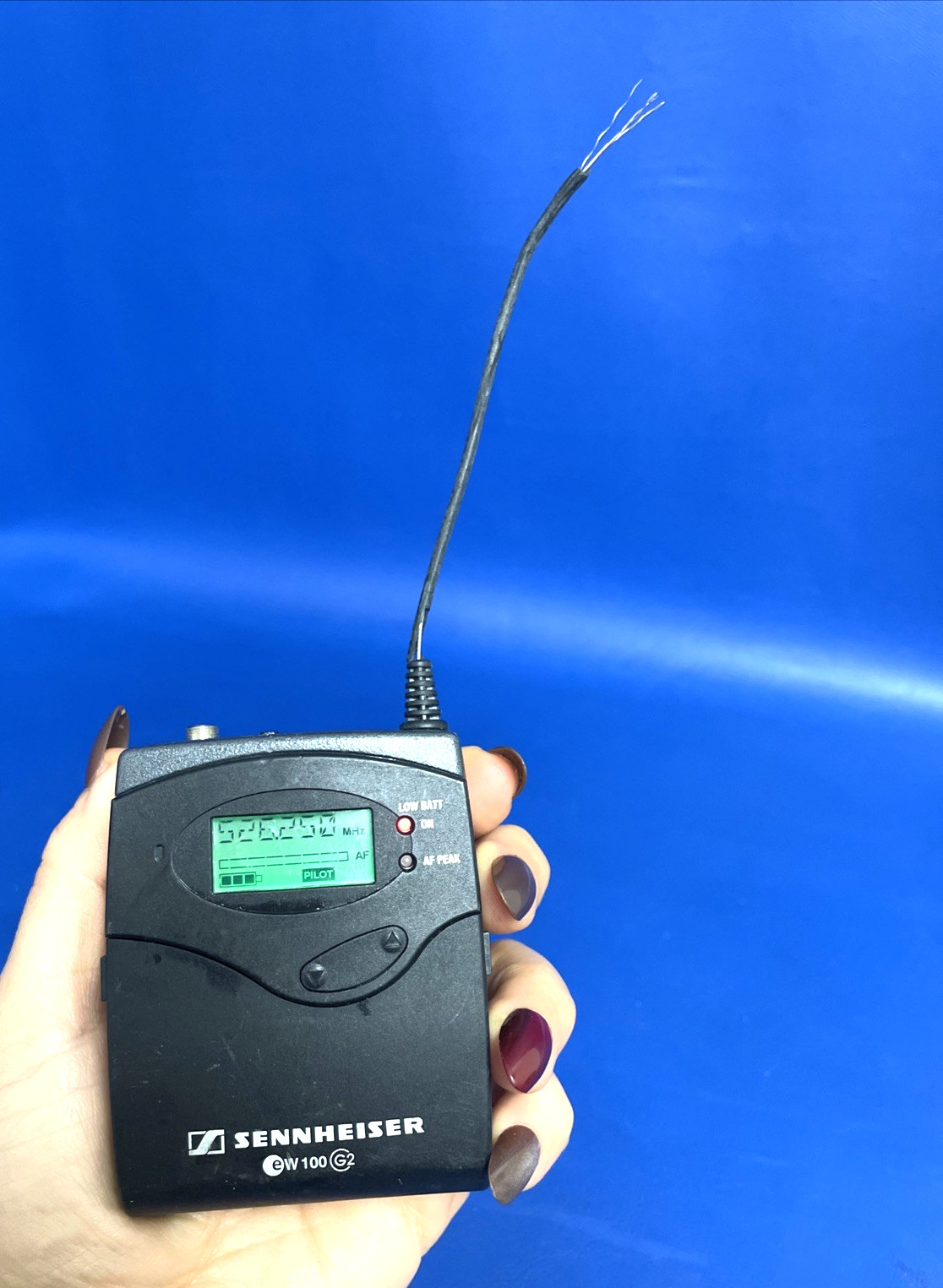 **READ** SENNHEISER ew 100 G2 Bodypack Transmitter SK100**518-554 MHZ**