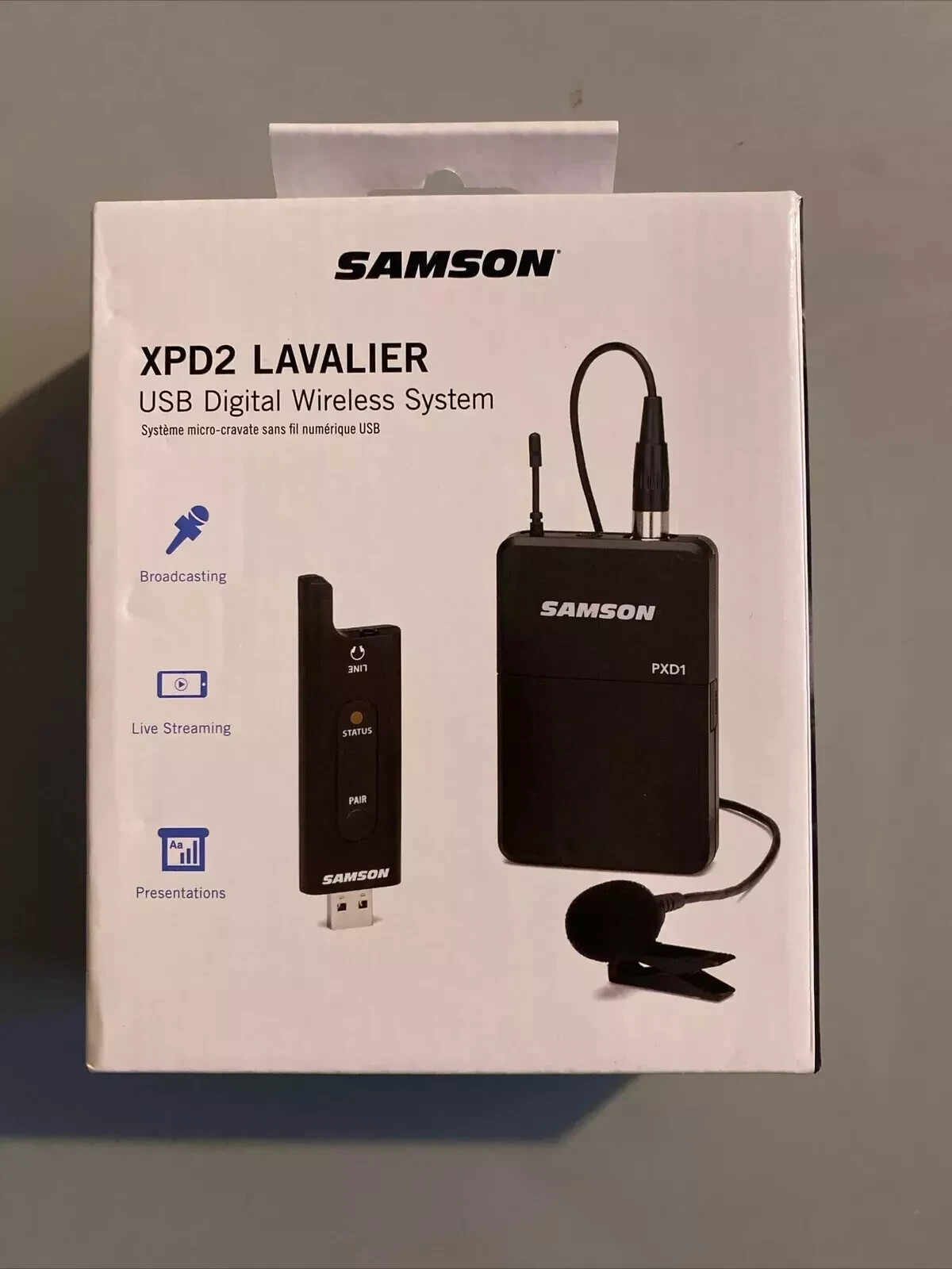 Samson XPD2 Lavalier USB Digital Wireless System