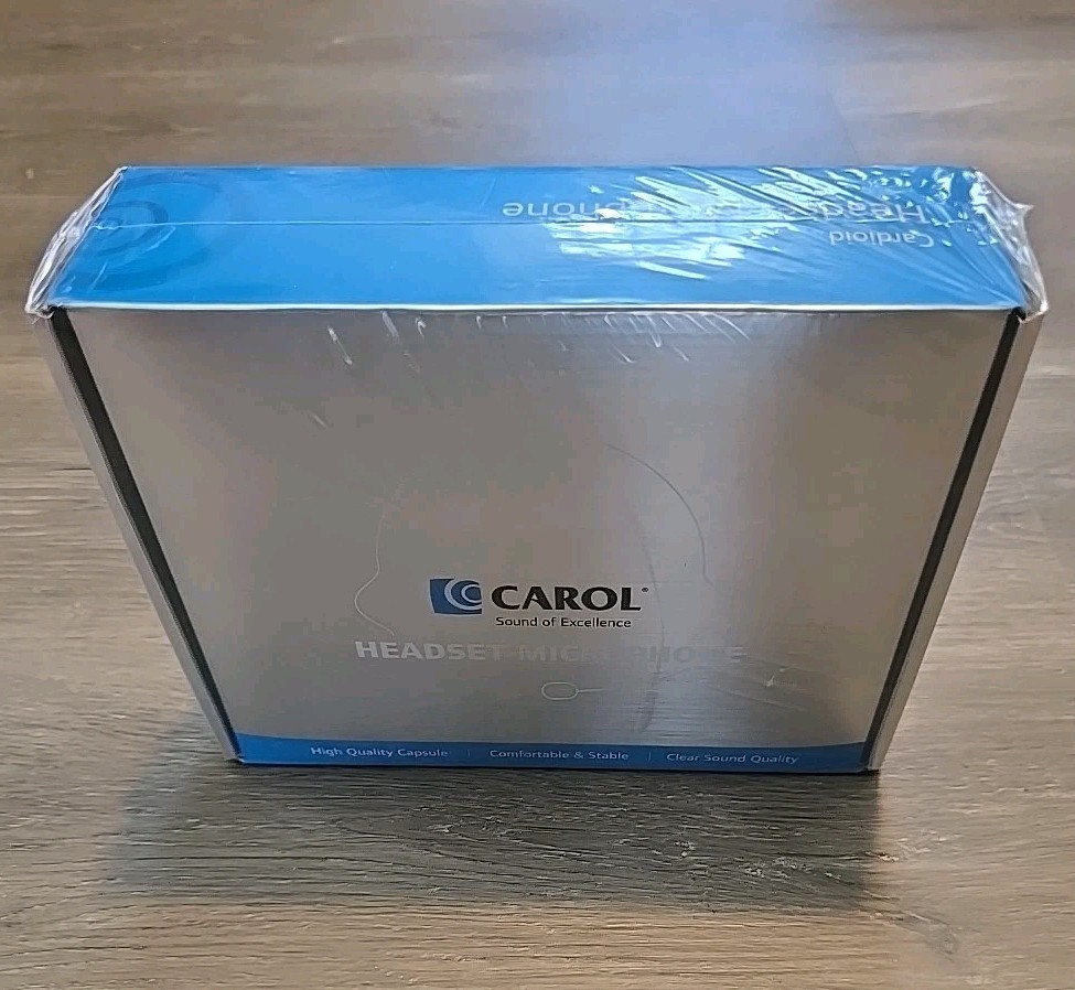 Carol Cardioid Headset Microphone Condenser H-808 | Lightweight Sealed