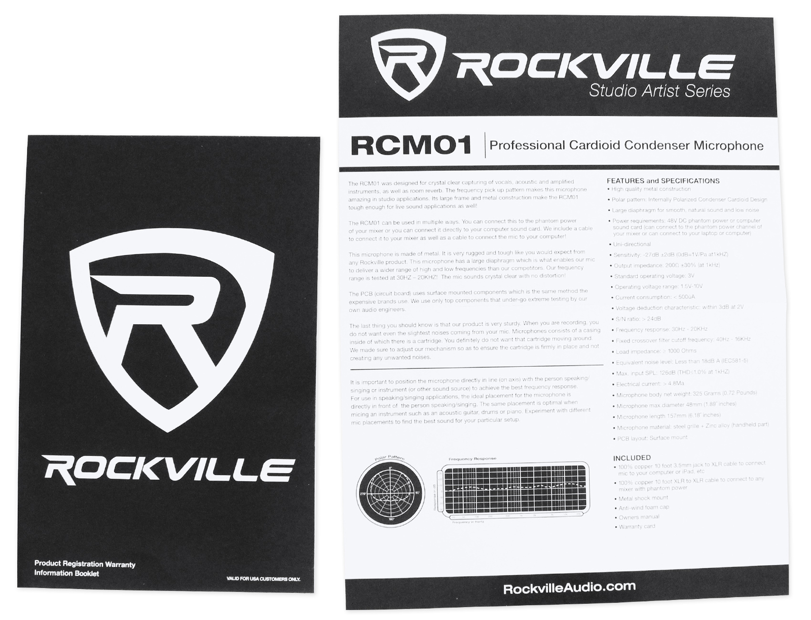 Rockville RCM01 Video Conference Live Stream Recording Microphone Zoom Mic