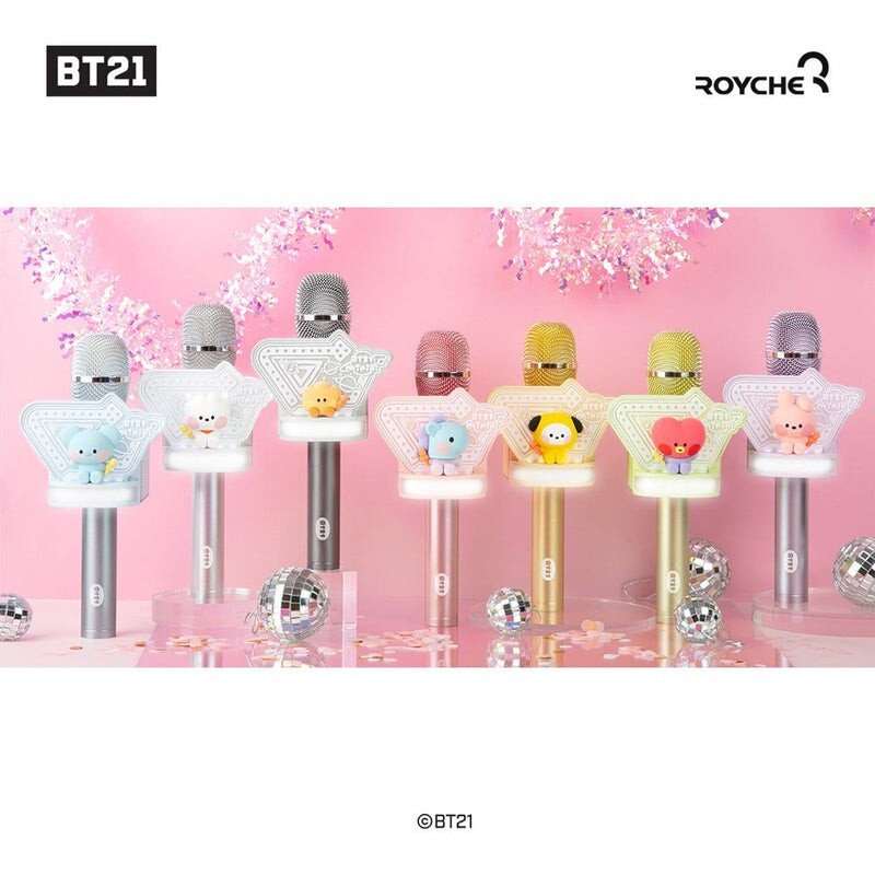[US seller] BT21 MININI LED Wireless Bluetooth Mic by BTS