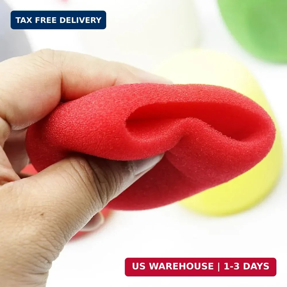 Microphone Foam Covers 10 Pack Colorful Handheld Mic Windscreen Karaoke DJ