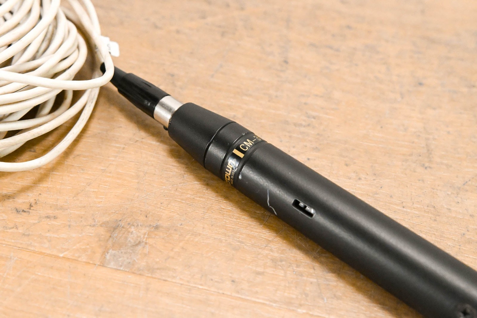 Crown CM-31W Mini Supercardioid Condenser Hanging Mic w/ Inline Preamp CG011AF