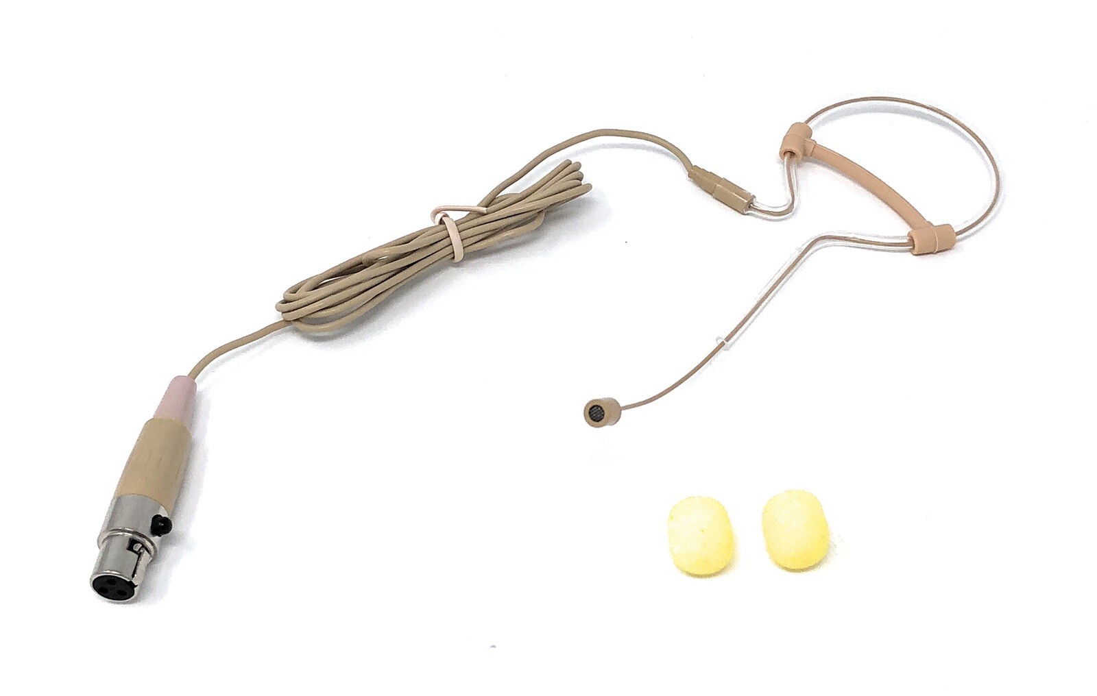 Beige Single Headset Mic for Phenyx Pro Wireless Systems w/ Mini XLR 3Pin