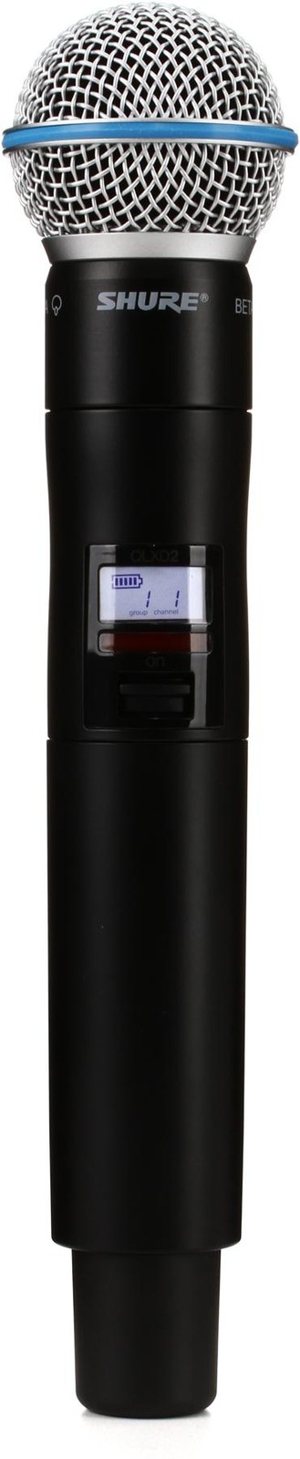 Shure QLXD2/BETA58A Wireless Handheld Microphone Transmitter – G50 Band