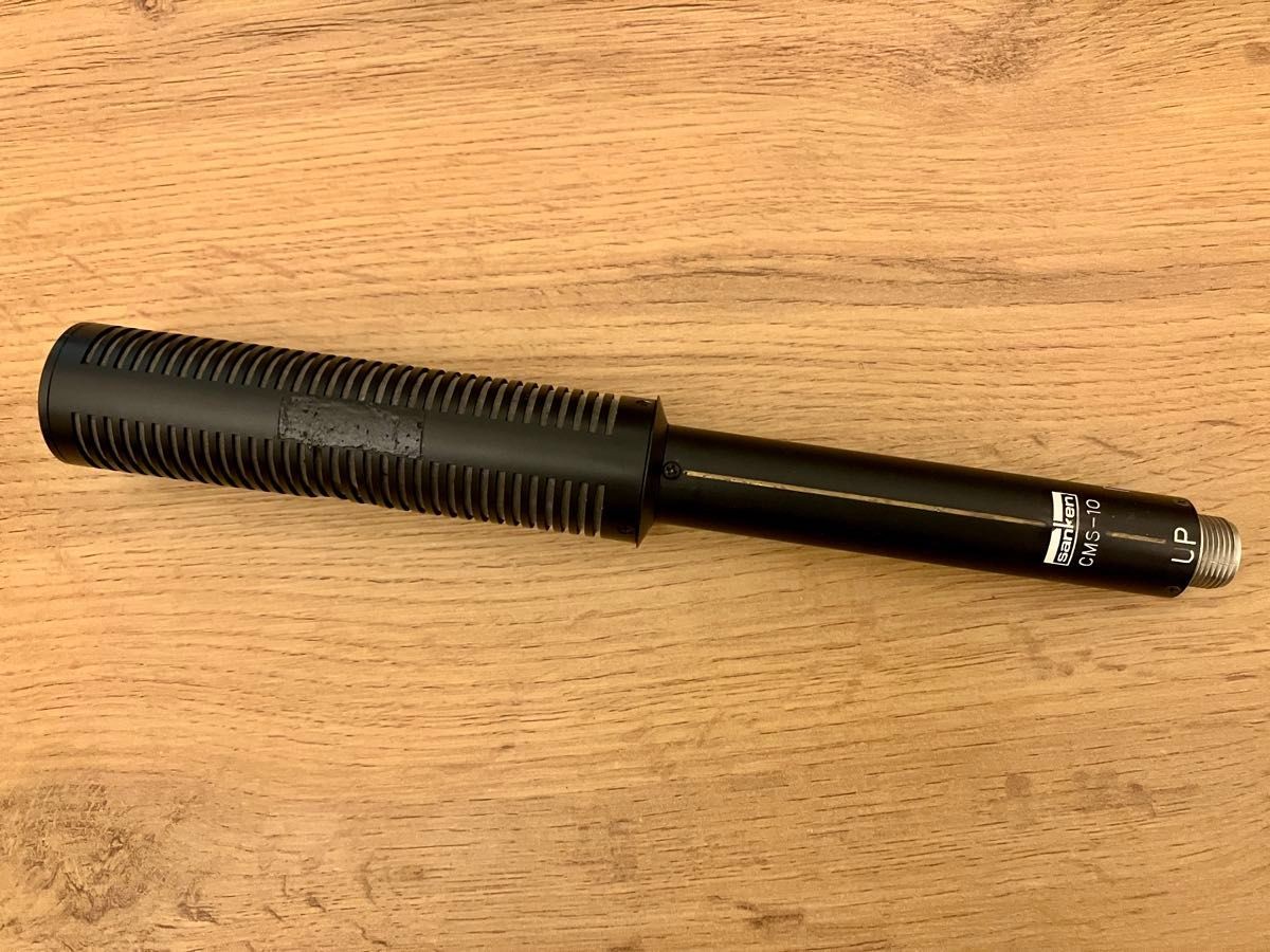 Sanken CMS-10 Stereo Shotgun Microphone Rycote Windjammer 5Pin XLR Cable Japan