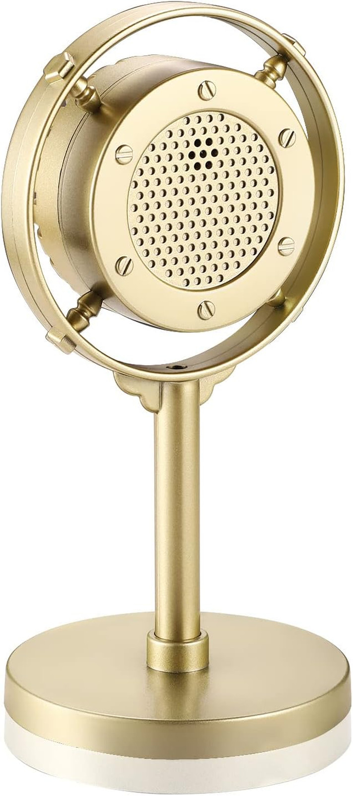 Retro Style Condenser Microphone Props, Fake Plastic