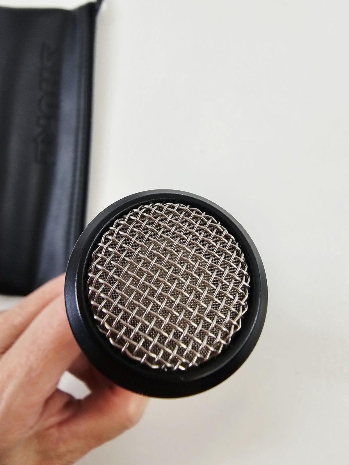 Shure PG81 Cardioid Condenser Microphone w/ Stand Attachment & Bag