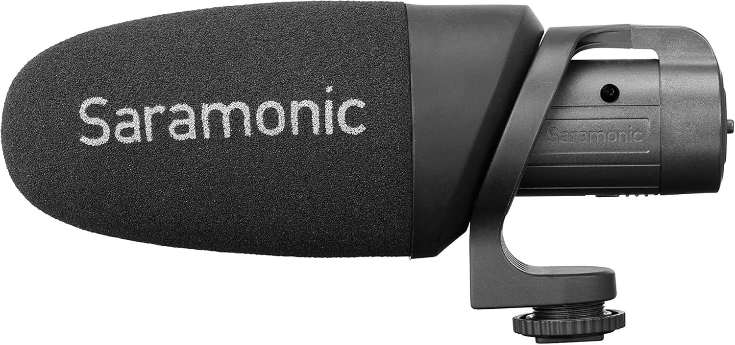 Saramonic Shotgun Microphone for DSLR, Mirrorless, Video Cameras