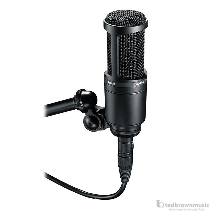 Audio-Technica AT2020 Cardioid Condenser XLR Microphone