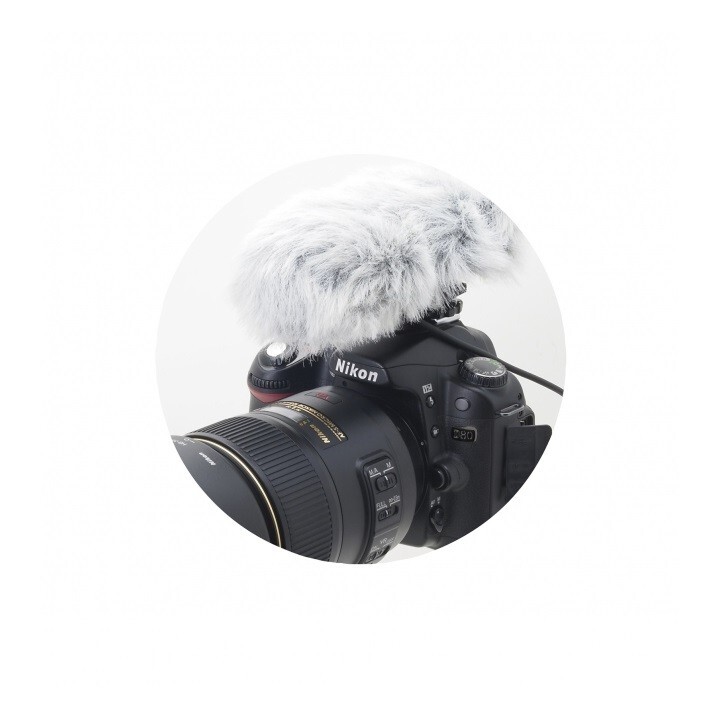 Audio-Technica AT9946CM Shotgun Stereo Video Camera DSLR Microphone