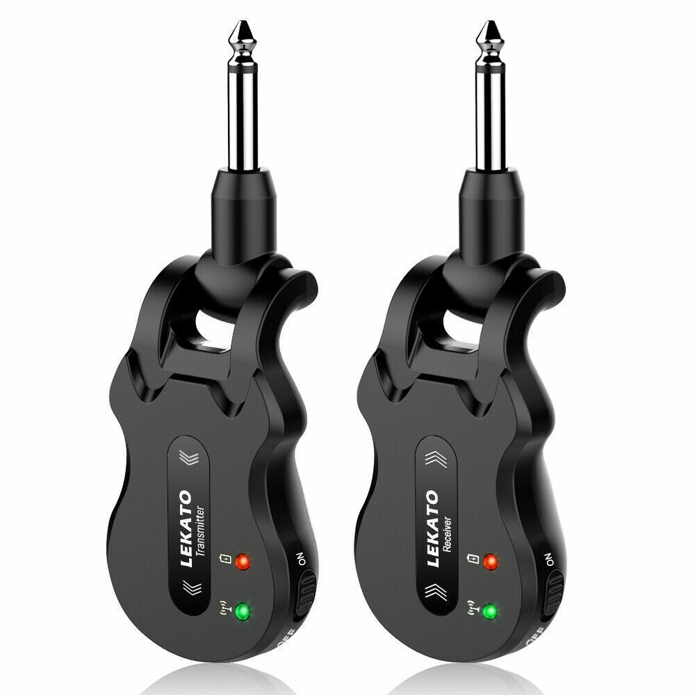 Lekato Series 5.8G 2.4G Wireless Guitar Bass Drum Keyboard Transmitter Receiver