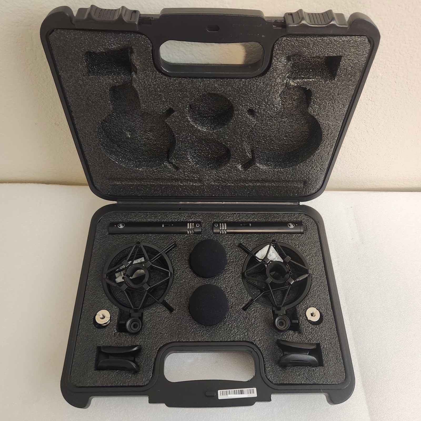 Warm Audio WA-84 Stereo Pair Small-diaphragm Condenser Microphones + Case Mounts