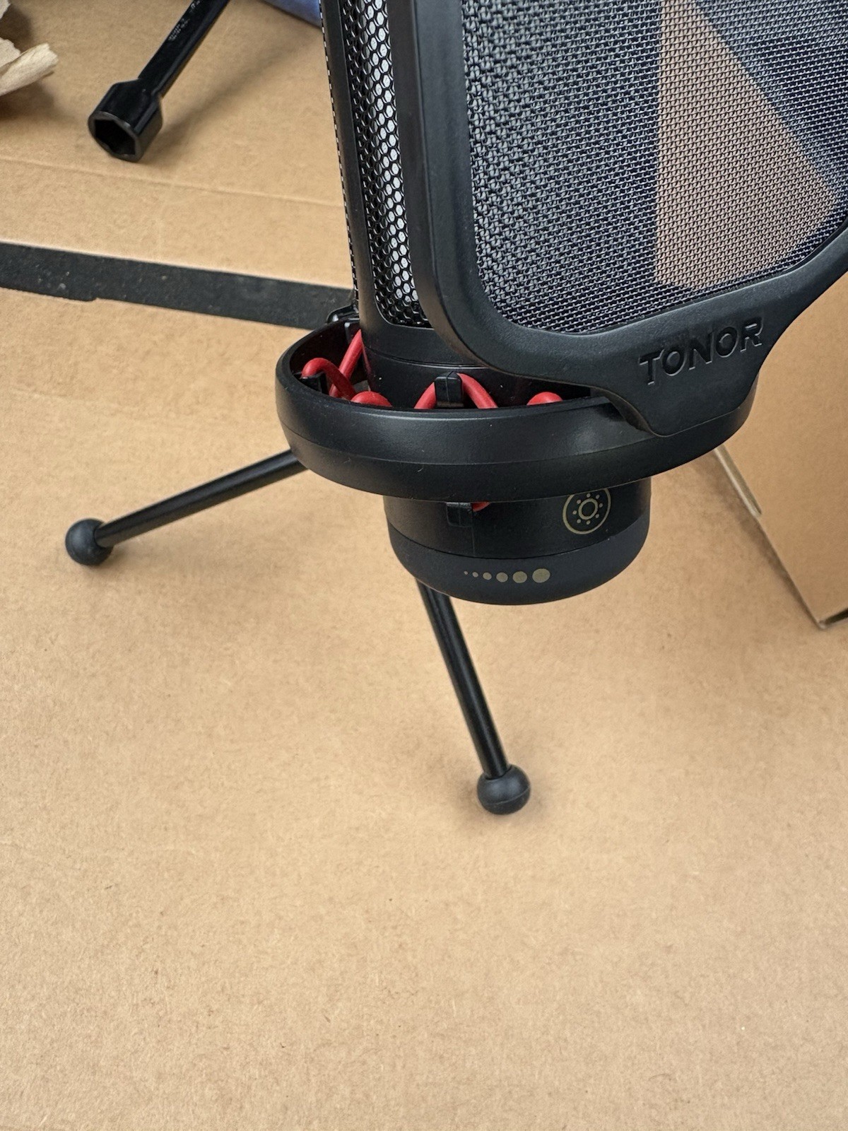 TONOR Gaming, Social Media, Desktop Mic TC310 Adjustable RGB Mode & Brightness