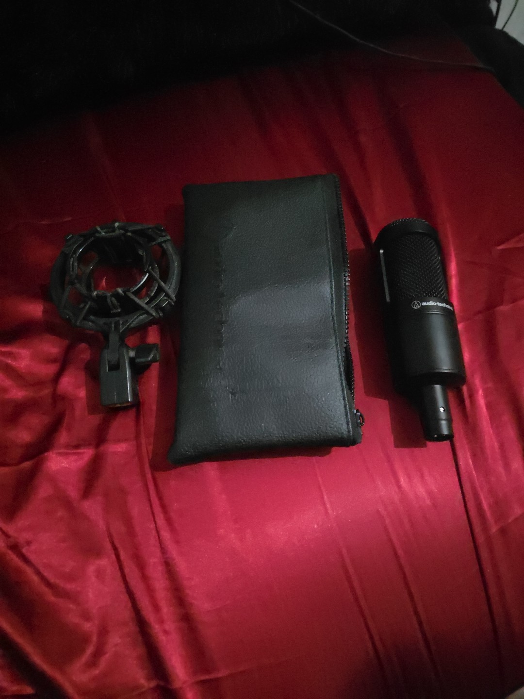 Audio-Technica AT2035 Cardioid Condenser Microphone – with Mount and Case