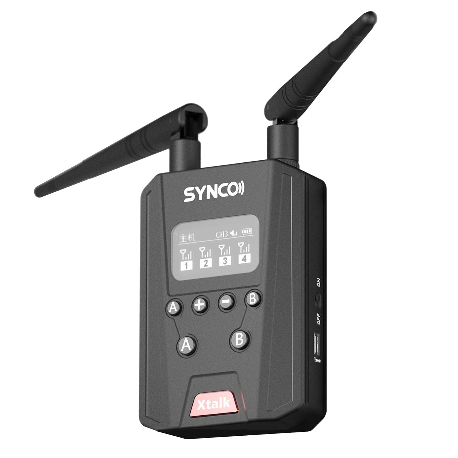SYNCO Xtalk Link Signal Booster 1000m Wireless Intercom System for Xtalk Headset