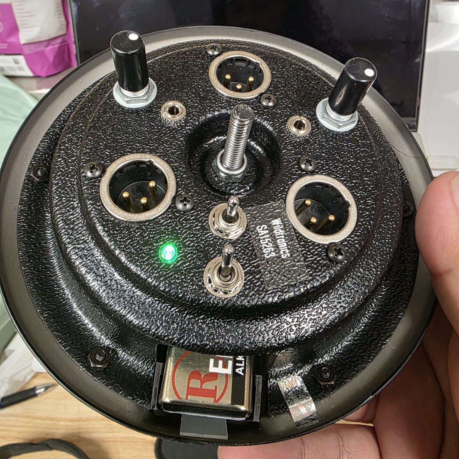 Wildtronics Pro-Mono Stereo Professional Parabolic Microphone WTPMMSA