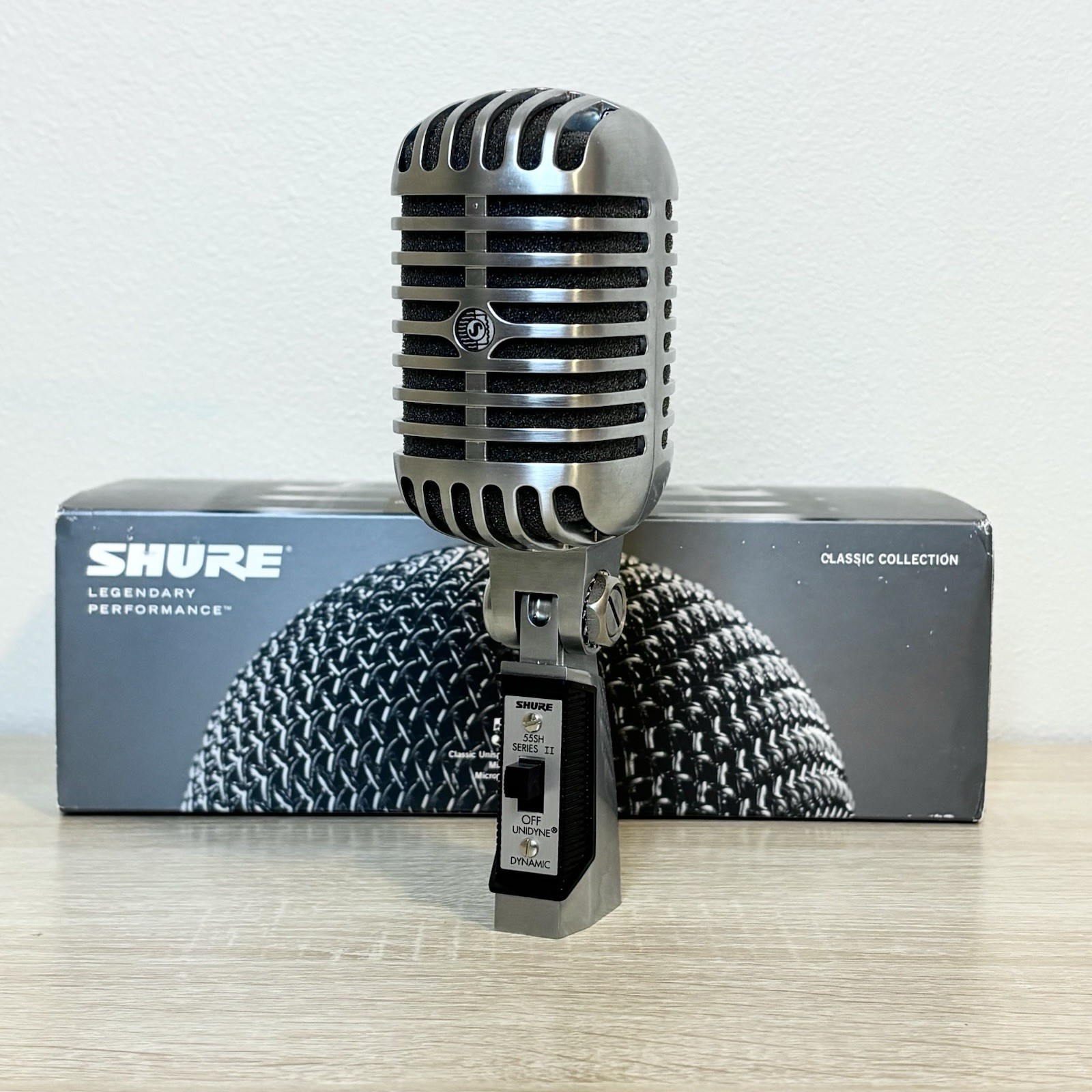 Shure 55SH Series II Iconic Unidyne Dynamic Vocal Microphone Authentic