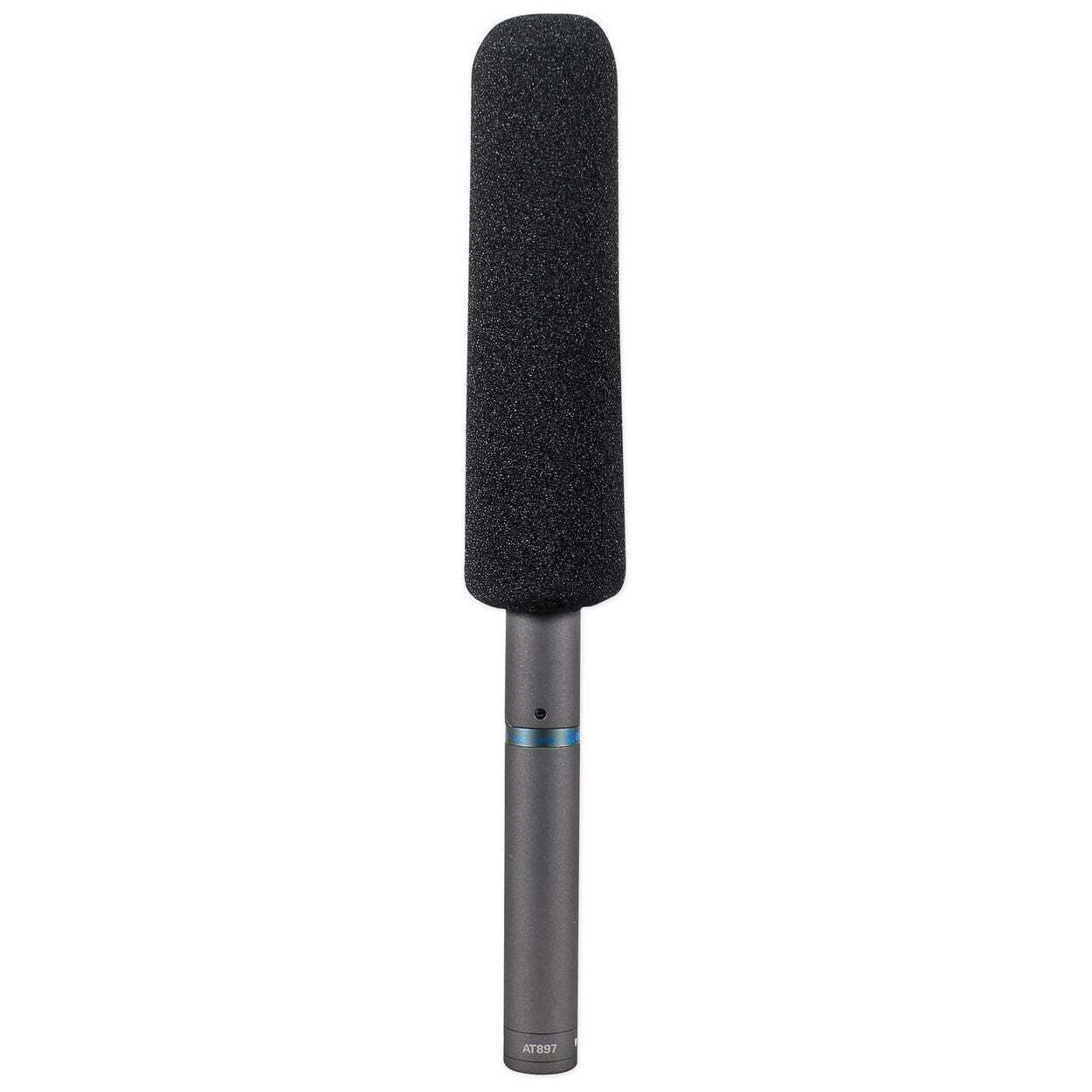 (2) Audio Technica AT897 Shotgun Condenser Video/Film/Broadcast Microphones+Case