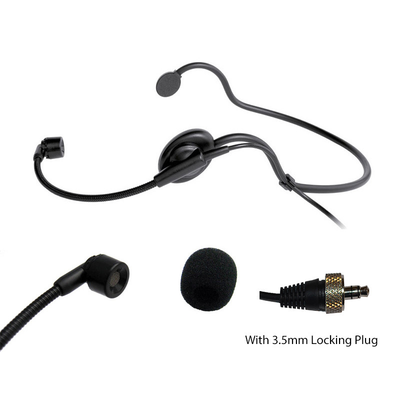Enersound MIC-300SEN Professional Headband Microphone for Sennheiser Systems
