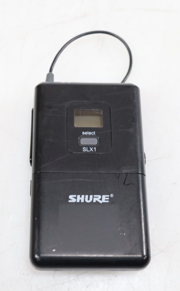 Shure SLX1 TA4M IR Sync Backlit LCD Bodypack Wireless Transmitter