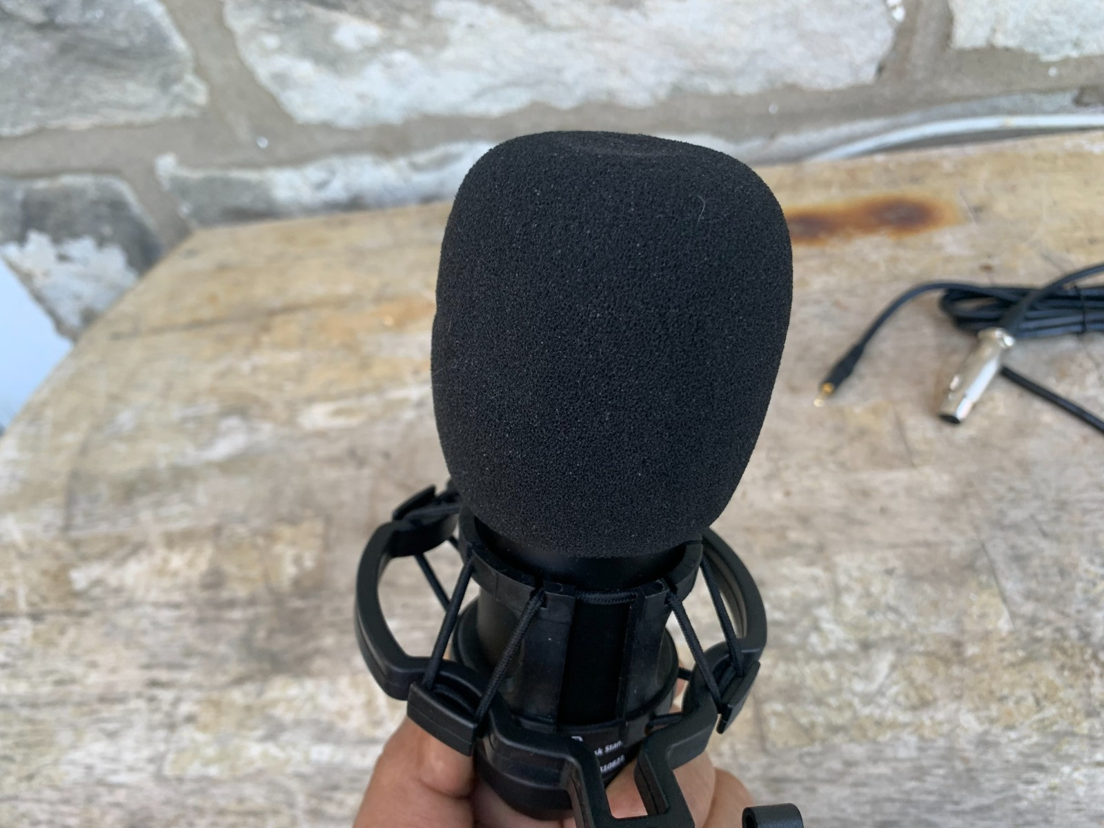 Vivitar VIVMIC826 Podcast Desk Mount Microphone Mic With Tripod Stand & Cord