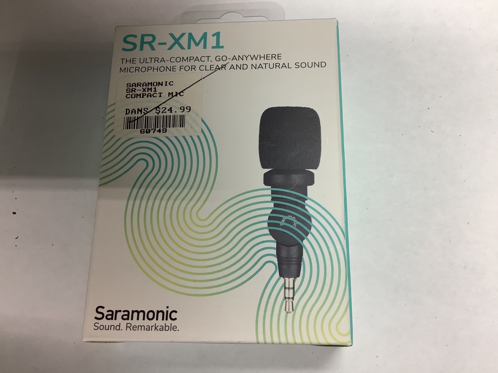 Saramonic SR-XM1 3.5mm TRS Omnidirectional Microphone NOS