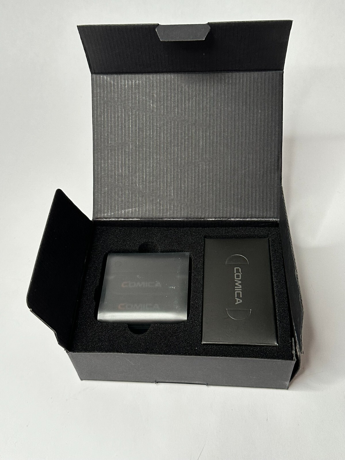 Comica Vimo S USB Wireless Microphone for Smartphone, 5HR Battery Life, Monit…