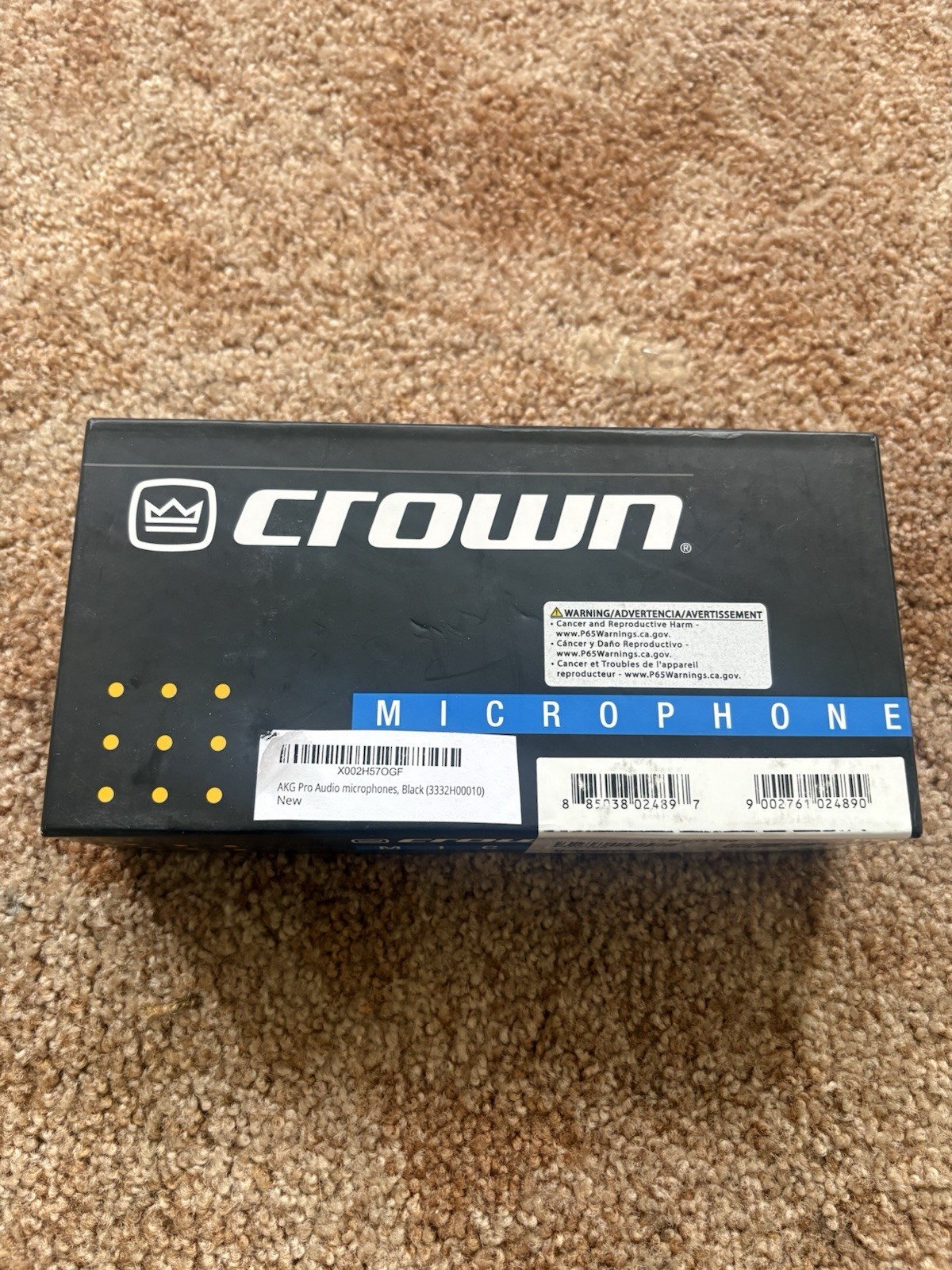 Crown PCC-160 Phase Coherent Cardioid Boundary Microphone – Industry Standard