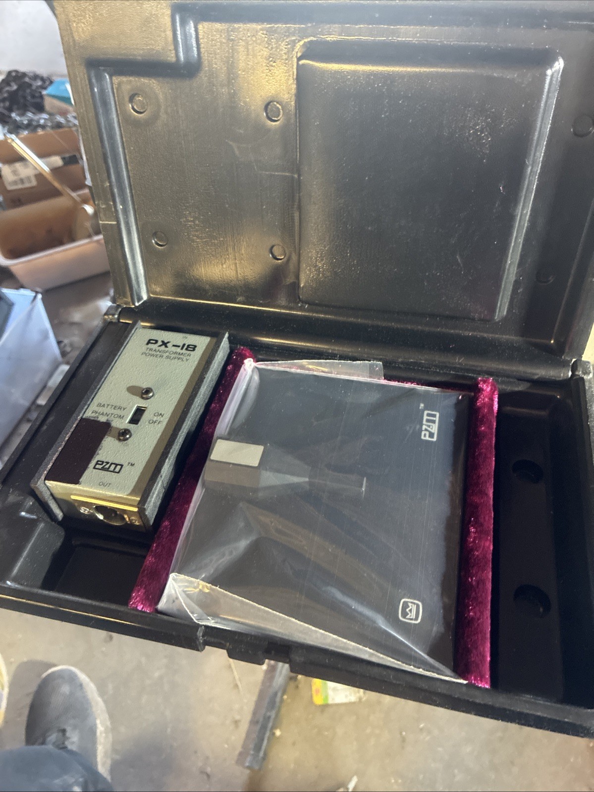 3 CROWN PZM-30GP PRESSURE ZONE MIROPHONES-IN ORIGINAL CASES-SELLING TOGETHER