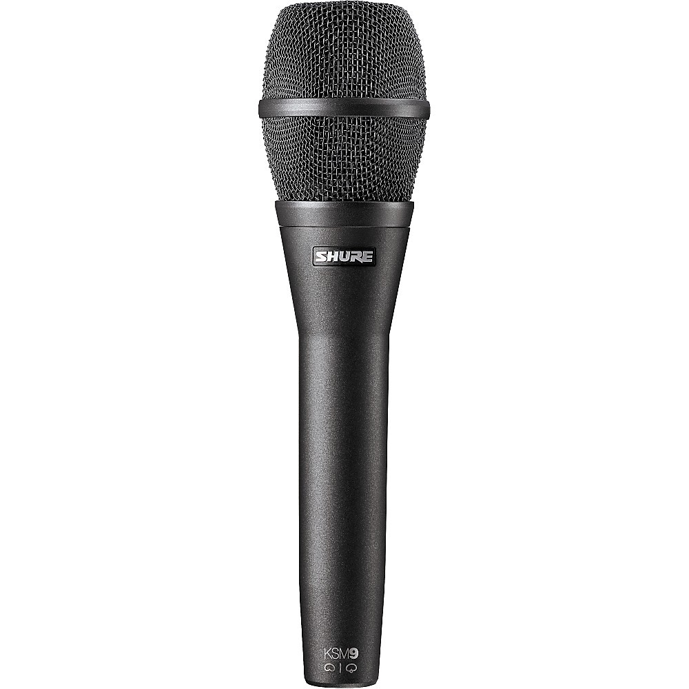 Shure KSM9 Dual Diaphragm Condenser Mic Charcoal Gray Refurbished