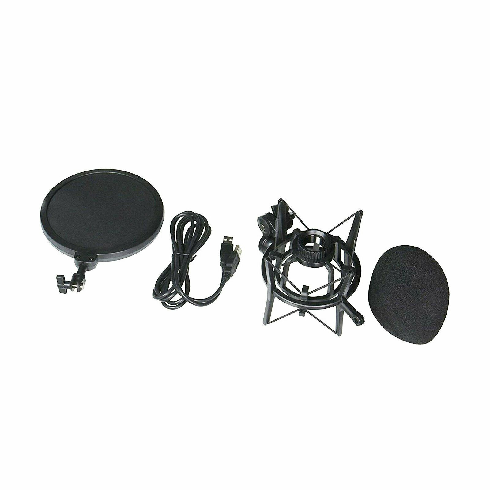 EMC960 Multi Pattern Recording Large Diaphragm Condenser Studio Microphone Black