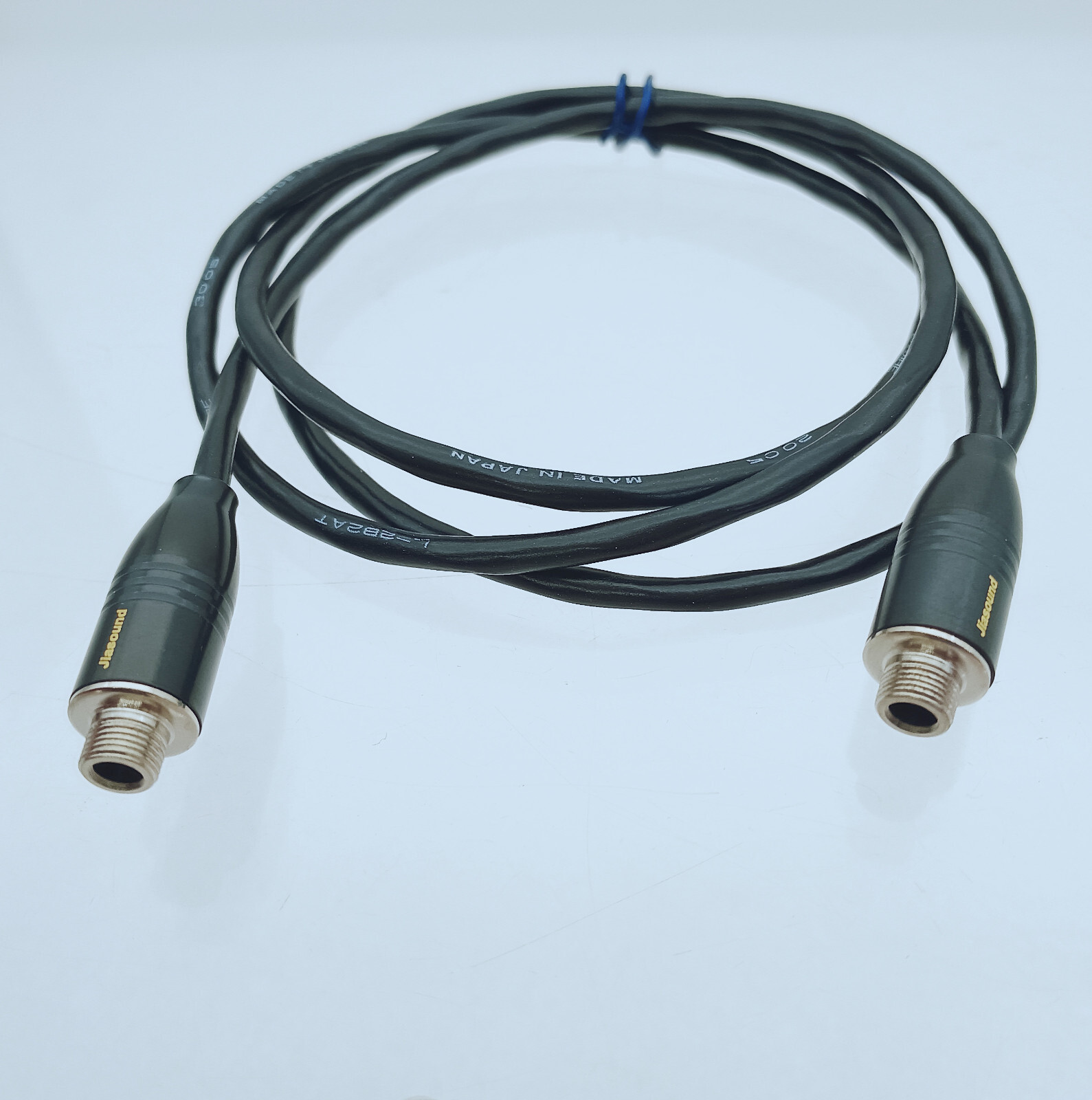 3.5mm 1/8″ TRS Jack Screw Lock Female to Female Cable for Sennheiser Microphone