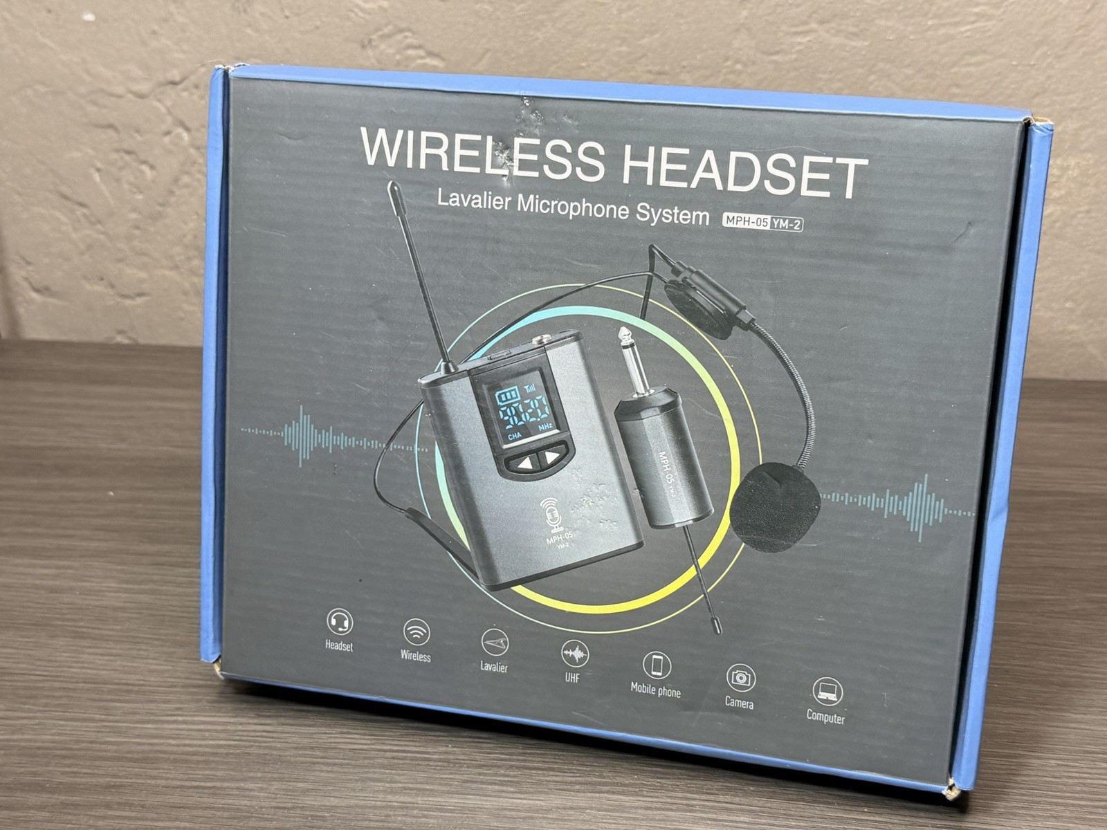 Wireless Headset MPH-05 YM-2 Lavalier Microphone System