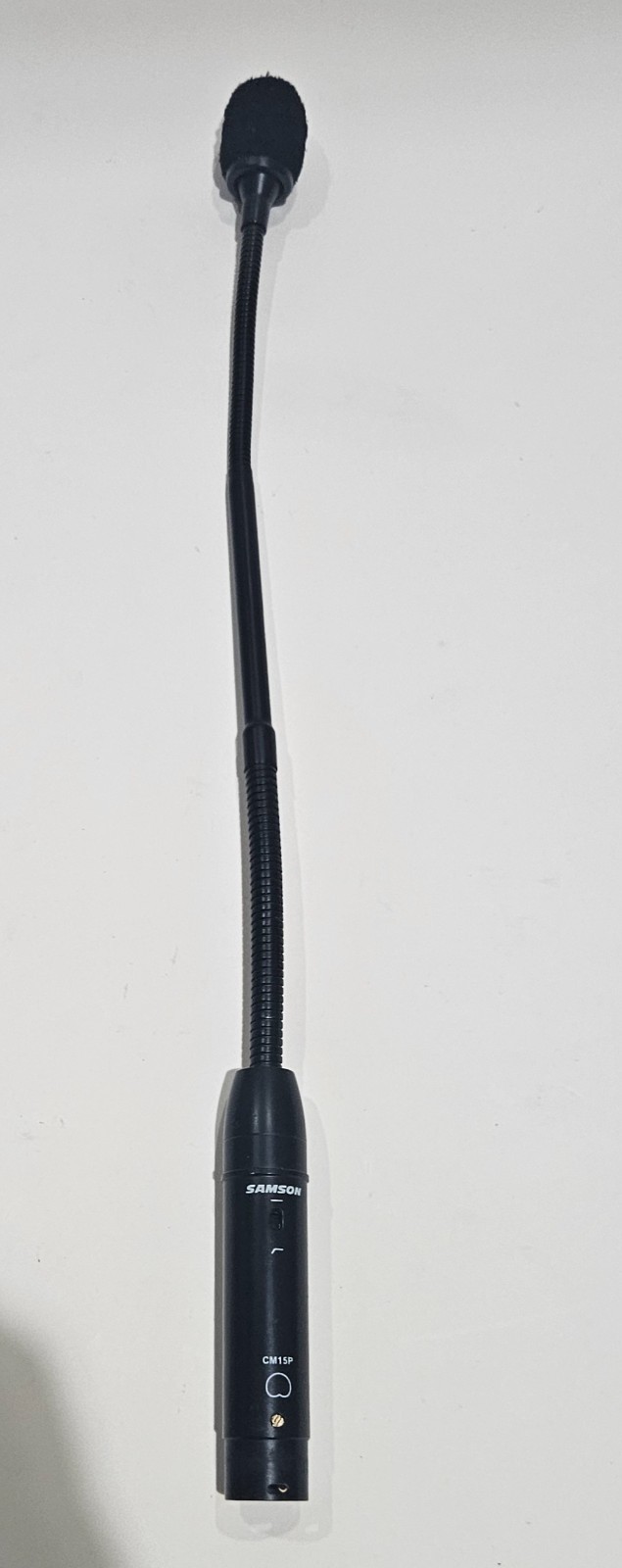 Samson CM15P 15″ Podium Microphone Church Mic 4 Speeches, Sermons, Black