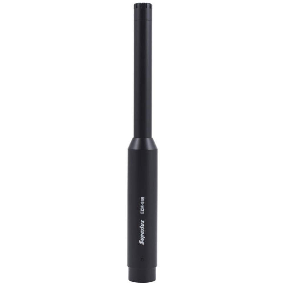 Superlux ECM999 Measurement Microphone, Omnidirectional Medium, Black