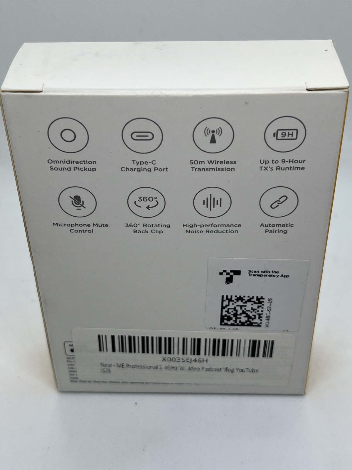 ME Ultra compact – 2.4GHz Wireless Microphone System