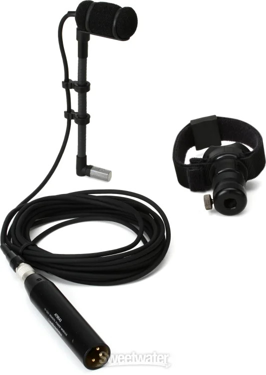 Audio-Technica ATM350W Cardioid Condenser Microphone with Woodwind Mounting