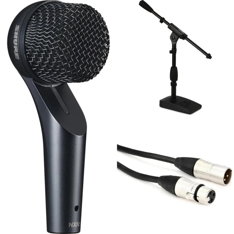 Shure NXN5 Guitar Amp Microphone with Short Stand and Cable