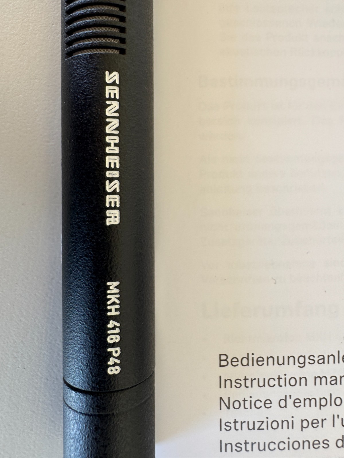 Sennheiser MKH 416 P48 Professional Microphone