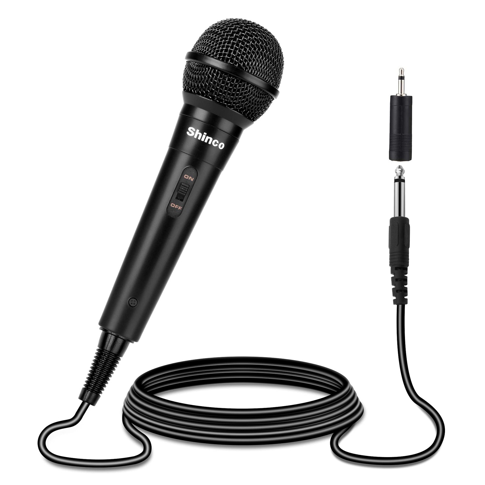 Handheld Mic, Cardioid Vocal Dynamic Microphone with 13ft Cable and ON/Off Sw…
