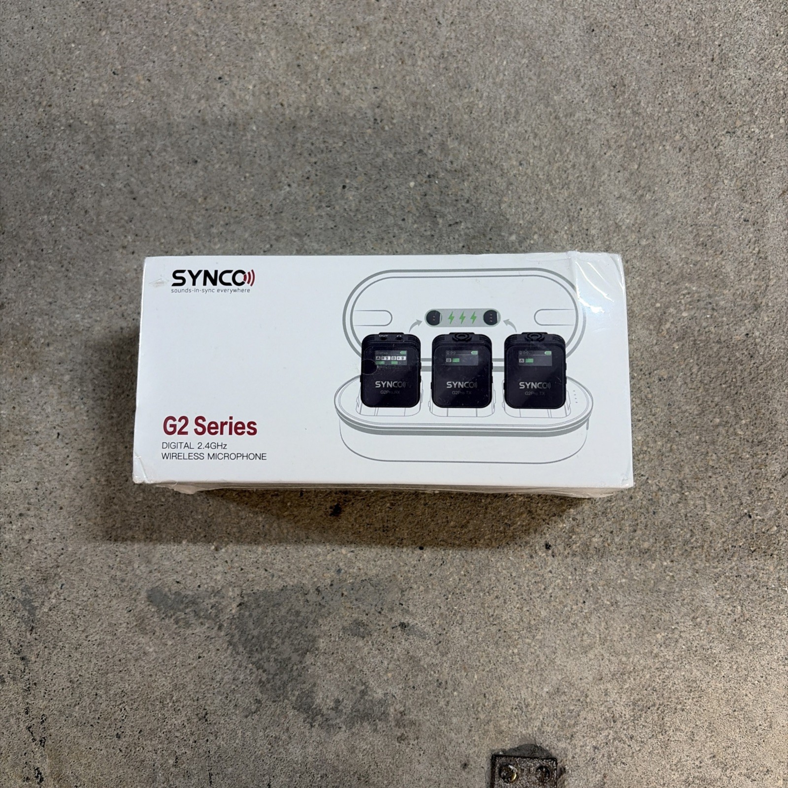 NEW SYNCO G2A2 Pro G2 Series Wireless Digital Lavalier Microphone System 2 Piece