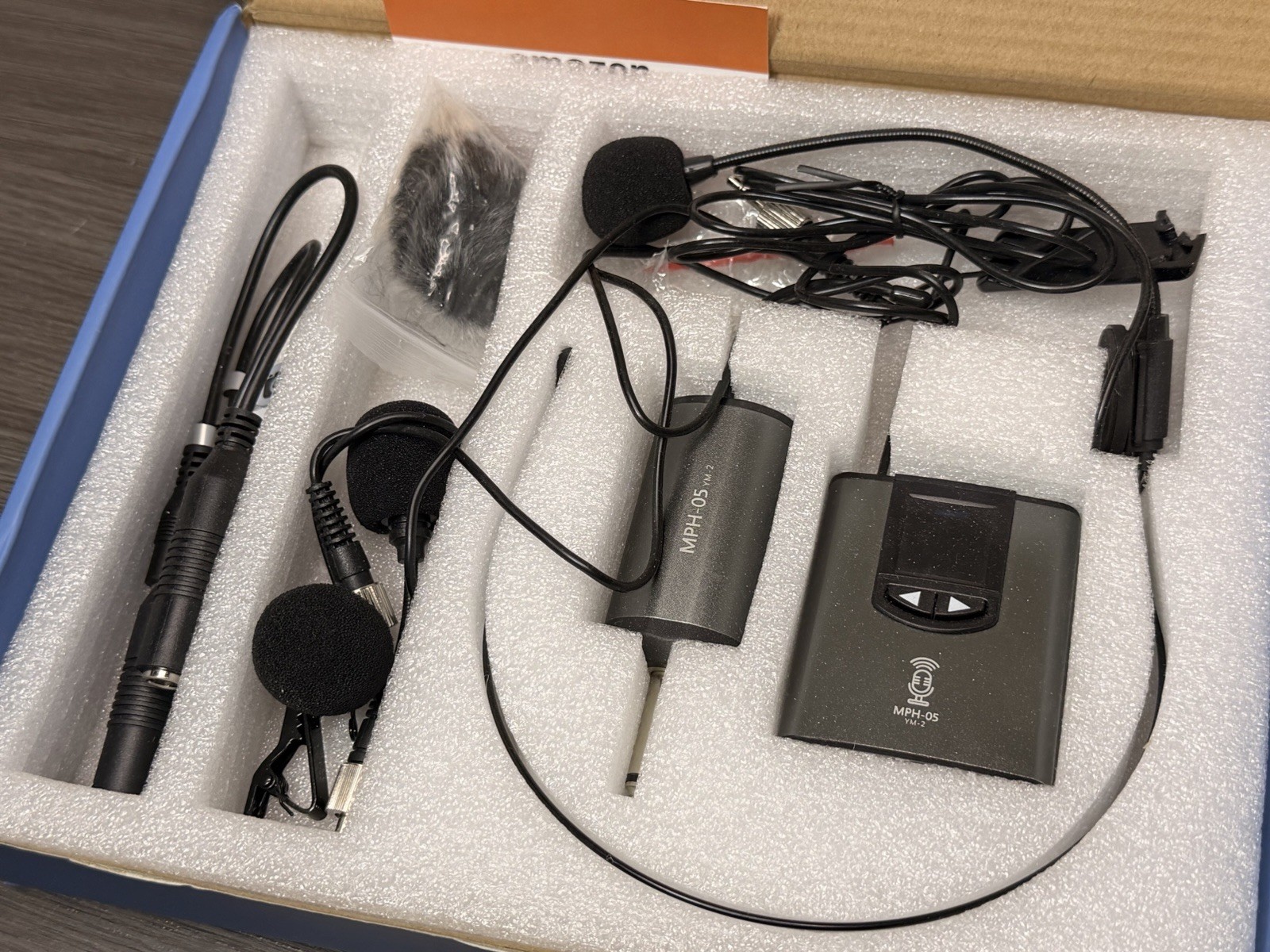 Wireless Headset MPH-05 YM-2 Lavalier Microphone System