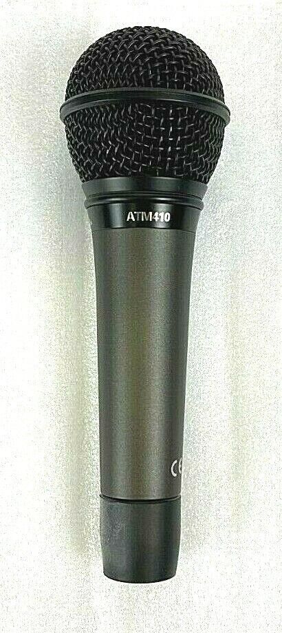 Audio-Technica ATM410 Cardioid Dynamic Wired Vocal Microphone & Clip Set!