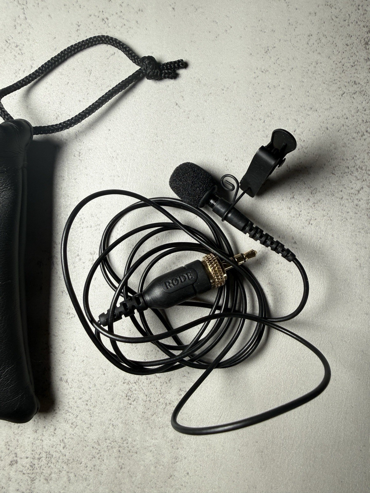 Rode RODElink LAV Omnidirectional Locking Lavalier Microphone Black Used – NM